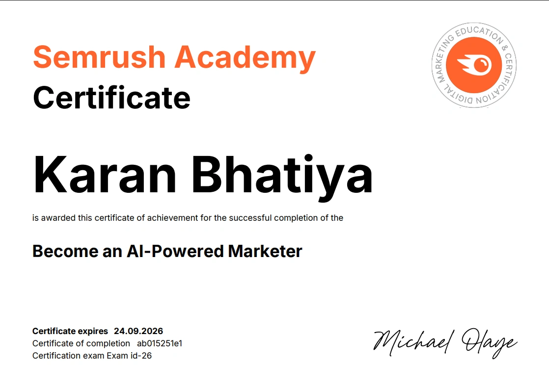 AI POWERED MARKETING